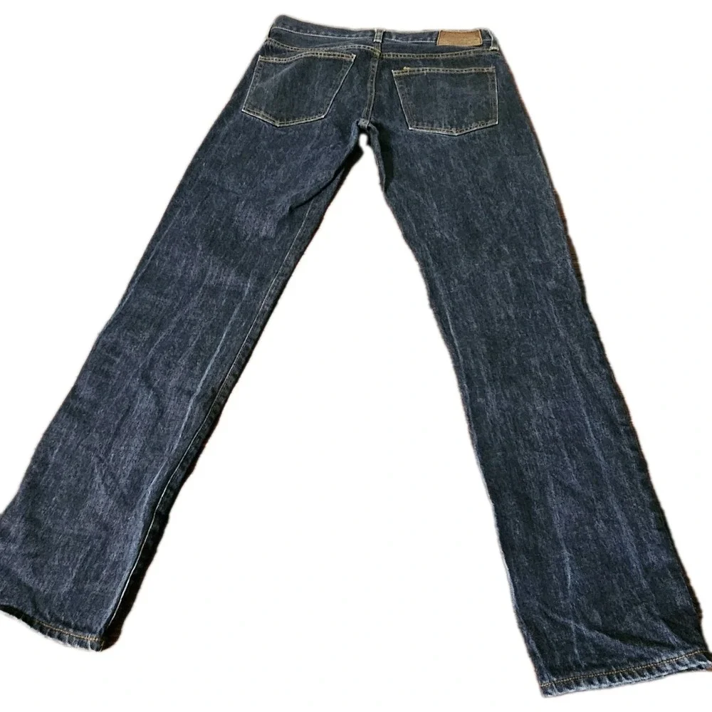 J.Crew 770 Jeans Mens‎ 30x31  Slim straight Leg Dark Indigo Blue Denim